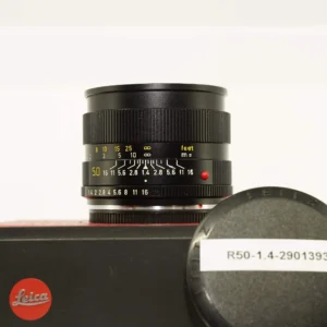 LEICA Summilux-R 50mm f/1.4 3 Cam Lens Boxed #2902393