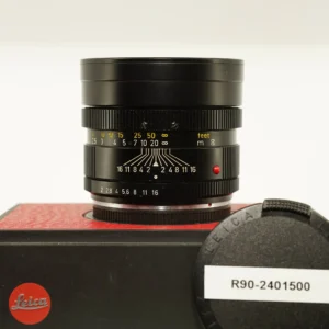 LEICA Summicron-R 90mm f/2 MF 3 Cam Lens #2401500 "Great for CINEMOD conversion"