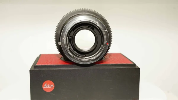 LEICA Summicron-R 90mm f/2 "Leica R Only" Lens with CINEMOD lens cap and focusing ring. #3484687 - Image 2