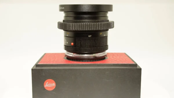 LEICA Summicron-R 90mm f/2 "Leica R Only" Lens with CINEMOD lens cap and focusing ring. #3484687 - Image 9