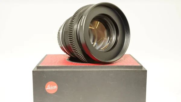 LEICA Summicron-R 90mm f/2 "Leica R Only" Lens with CINEMOD lens cap and focusing ring. #3484687 - Image 7