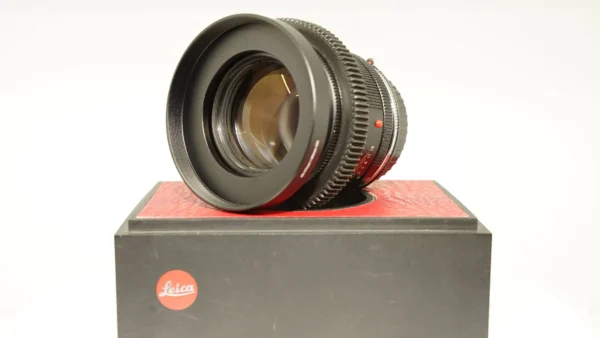 LEICA Summicron-R 90mm f/2 "Leica R Only" Lens with CINEMOD lens cap and focusing ring. #3484687 - Image 5