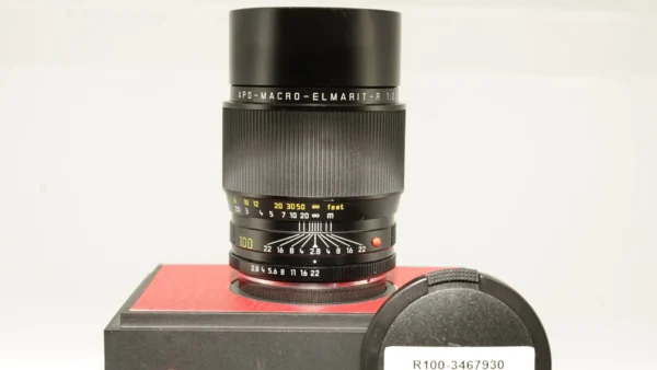 LEICA APO-Macro-Elmarit-R 100mm f/2.8 3 Cam Lens #3467930