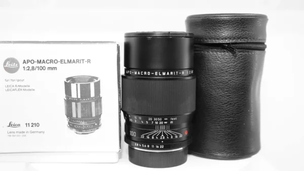 LEICA APO-Macro-Elmarit-R 100mm f/2.8 3 Cam Lens #3496356