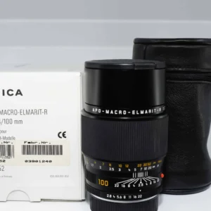 LEICA APO-Maco-Elmarit-R 100mm f/2.8 ROM Lens Boxed #3901240