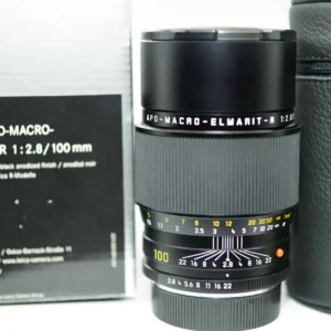 LEICA APO-Macro-Elmarit-R 100mm f/2.8 ROM Lens Boxed #3959610
