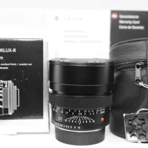 LEICA Summilux-R 35mm f/1.4 MF Lens ROM Boxed #3838774 Pristine/Near Mint