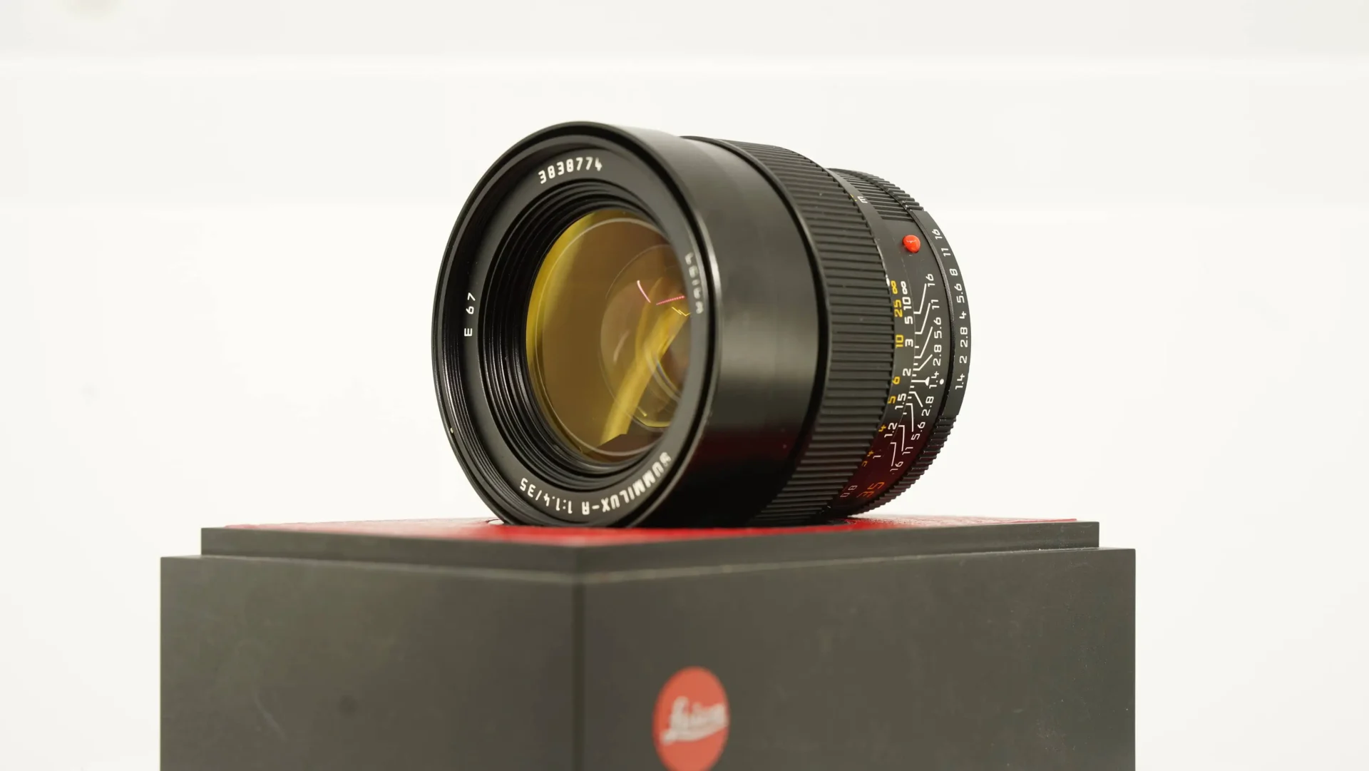 LEICA Summilux-R 35mm f/1.4 MF Lens ROM Boxed #3838774 Pristine/Near Mint - Image 8