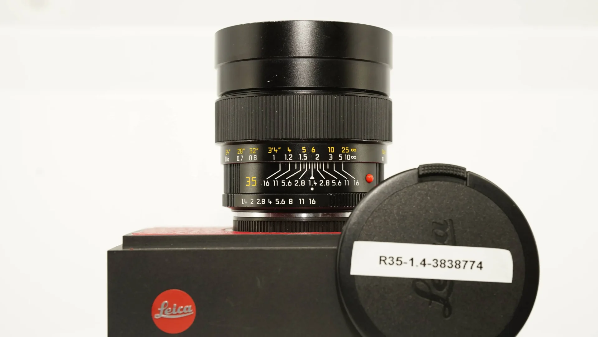 LEICA Summilux-R 35mm f/1.4 MF Lens ROM Boxed #3838774 Pristine/Near Mint - Image 3