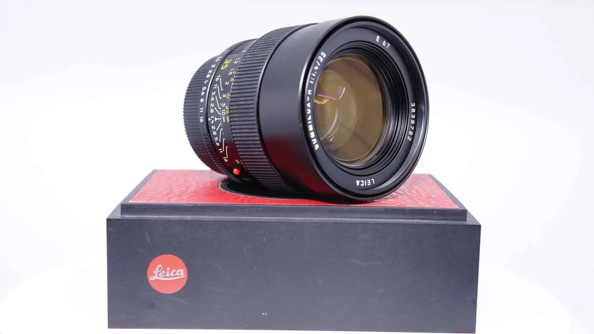 LEICA Summilux-R 35mm f/1.4 MF Lens ROM Boxed #3838782 - Image 7