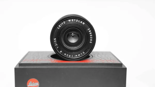 LEICA Summicron-R 35mm f/2 MF 3 Cam Lens Boxed #2860260 - Image 8