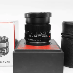 LEICA Summilux-R 50mm f/1.4 MF 3 Cam Lens Boxed #2931648 Mint/Pristine Optics