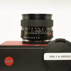 LEICA Summilux-R 50mm f/1.4 MF 3 Cam Lens #2953533 Pristine/Mint