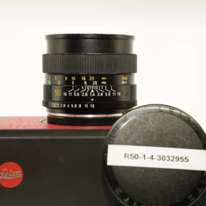LEICA Summilux-R 50mm f/1.4 MF 3 Cam Lens #3032955