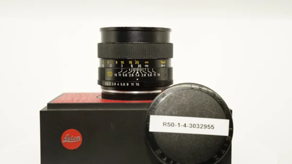 LEICA Summilux-R 50mm f/1.4 MF 3 Cam Lens #3032955