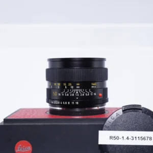 LEICA Summilux-R 50mm f/1.4 MF 3 Cam Lens #3115678 Near Mint