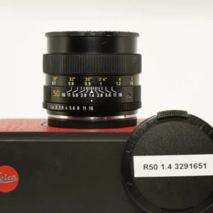 LEICA Summilux-R 50mm f/1.4 MF 3 Cam Lens #3291651 Pristine Optics
