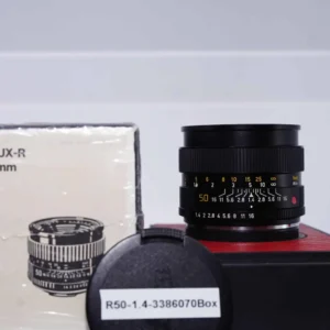 LEICA Summilux-R 50mm f/1.4 "Leica R Only" Lens Boxed #3386070