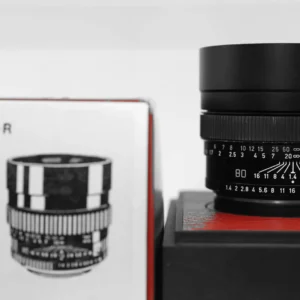 LEICA Summilux-R 80mm f/1.4 MF 3 Cam Lens Boxed #3054921