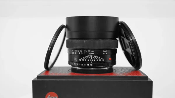 LEICA Summilux-R 80mm f/1.4 MF 3 Cam Lens Boxed #3054921 - Image 13