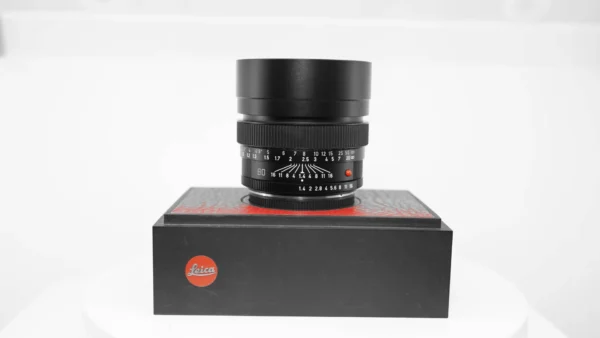 LEICA Summilux-R 80mm f/1.4 MF 3 Cam Lens Boxed #3398698 - Image 3