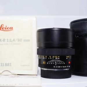 LEICA Summilux-R 80mm f/1.4 MF Lens ROM Boxed #3647567